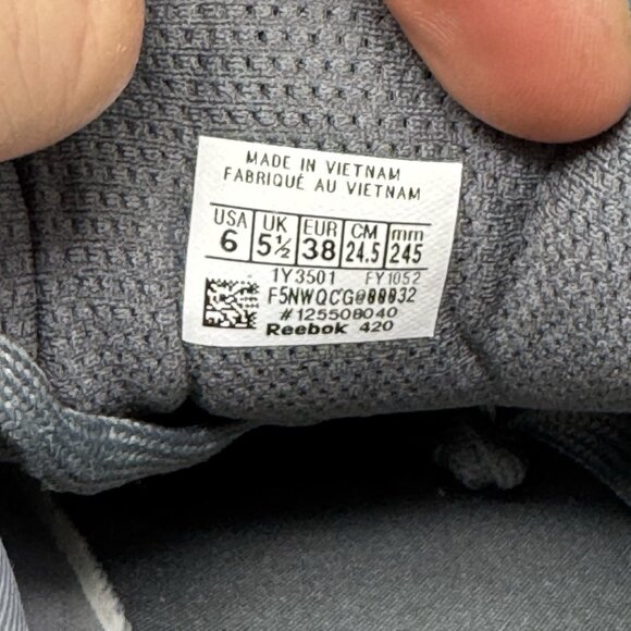 Reebok Mens Zig Dynamica Gray Running Shoes Sneakers Size 6 - Picture 8 of 9